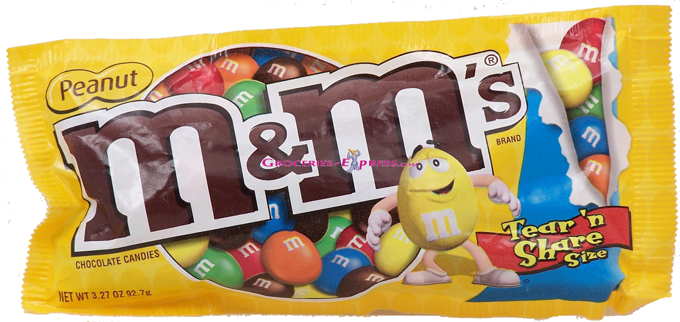 M&M's(r)  peanut center chocolate candies, king size Full-Size Picture